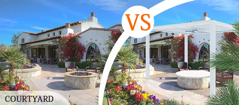 AT Louvre Aluminum Pergola — project imagery 8