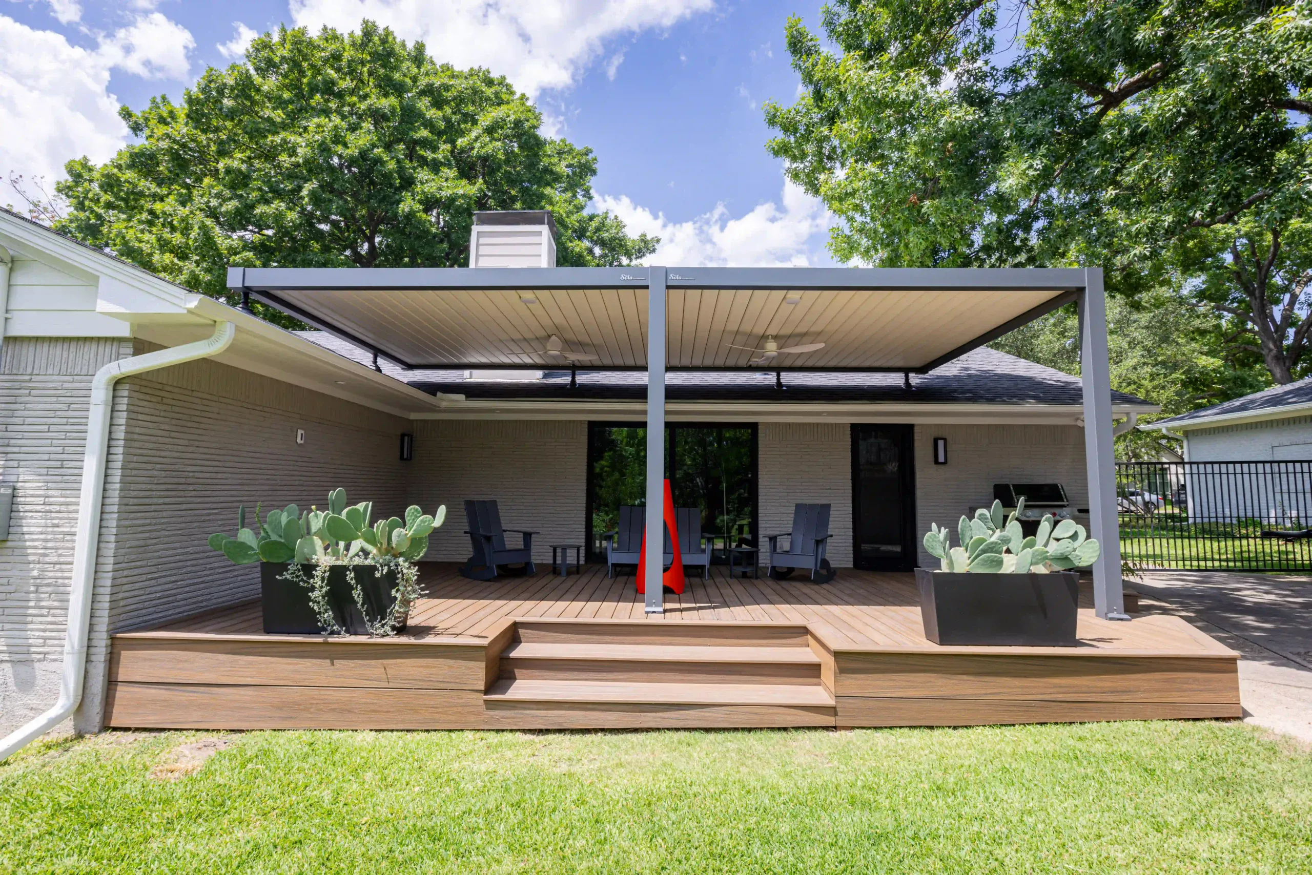 Wind-Resistant Outdoor Shade