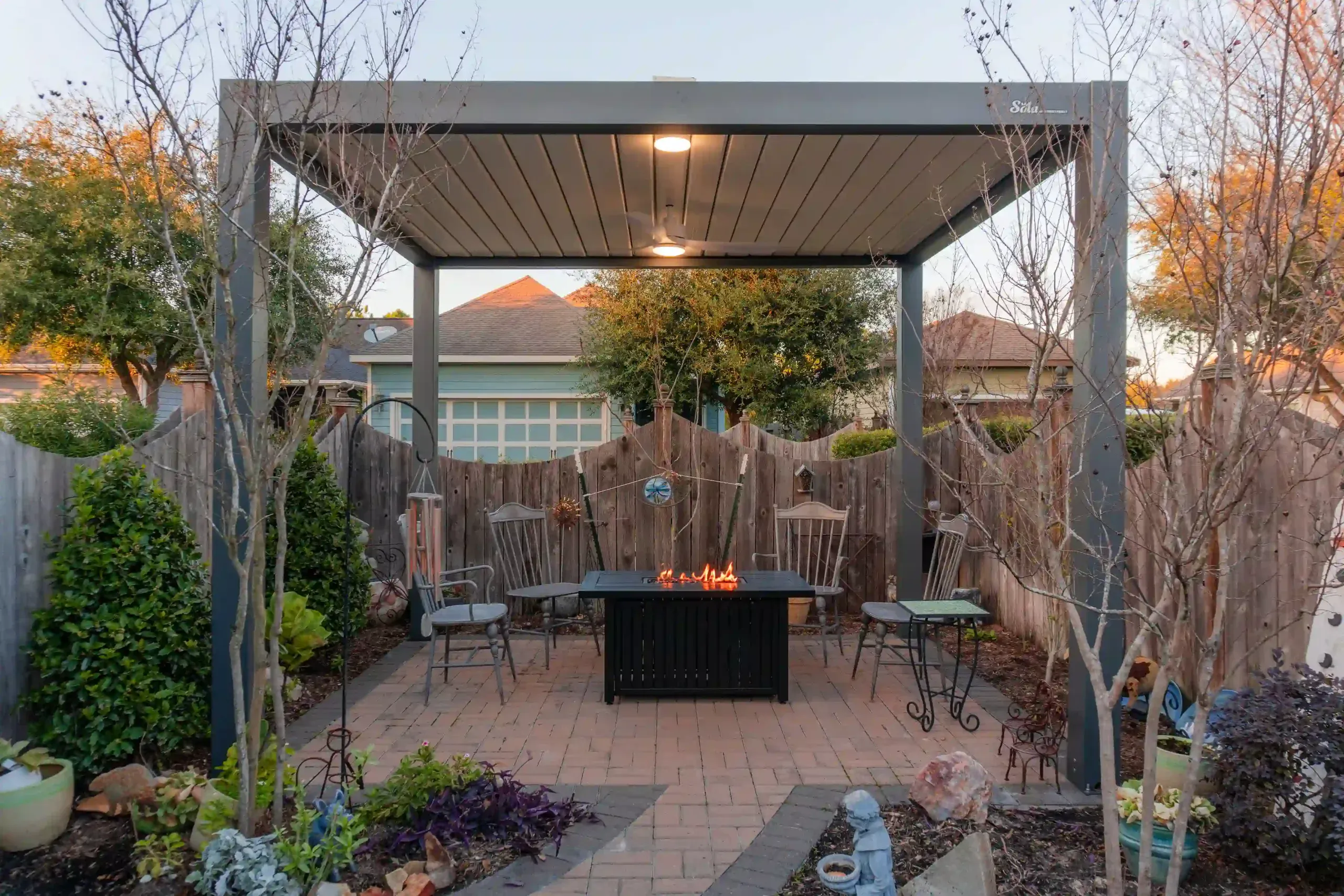 AT Louvre Adjustable Louvre Pergola — Atlas Building Technology
